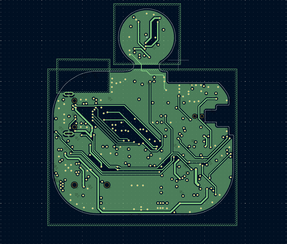 Inner layer 2, ground plane